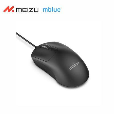 Новая проводная мышь MEIZU Mblue M204 Business 1200DPI, легкая домашняя офисная мышь с USB-интерфейсом, подходит для игровой консоли ноутбука, черная