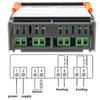 STC-1000 LED цифровой регулятор температуры 12 В 220 В термостат терморегулятор инкубатор реле нагрева и охлаждения