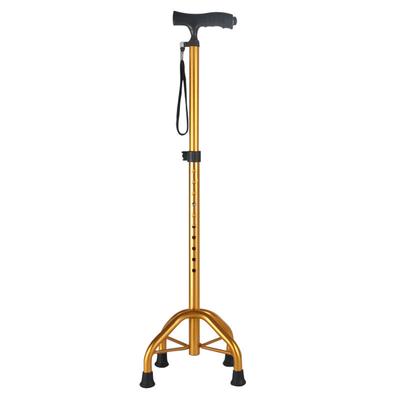 Портативный помощник для ходьбы Алюминиевая трость Легкая Пожилые люди Четырехногие костыли Инвалиды