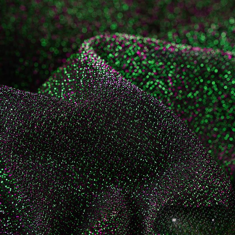 Двусторонняя мерцающая звездная бархатная ткань Яркая шелковая блестящая бархатная ткань Неэластичная для DIY шитья платьев ципао