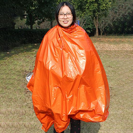 Emergency Sleeping Bag Waterproof Portable Thermal Blanket Lightweight Outdoor Camping Backpacking Hiking Adults Survival