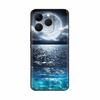 Для Realme 15T 5G Чехол Мягкий Силиконовый Бампер Мультяшный Цветок Череп Рисунок Задняя Крышка Для Oppo Realme 15T 15 T Чехлы Для Телефона Funda