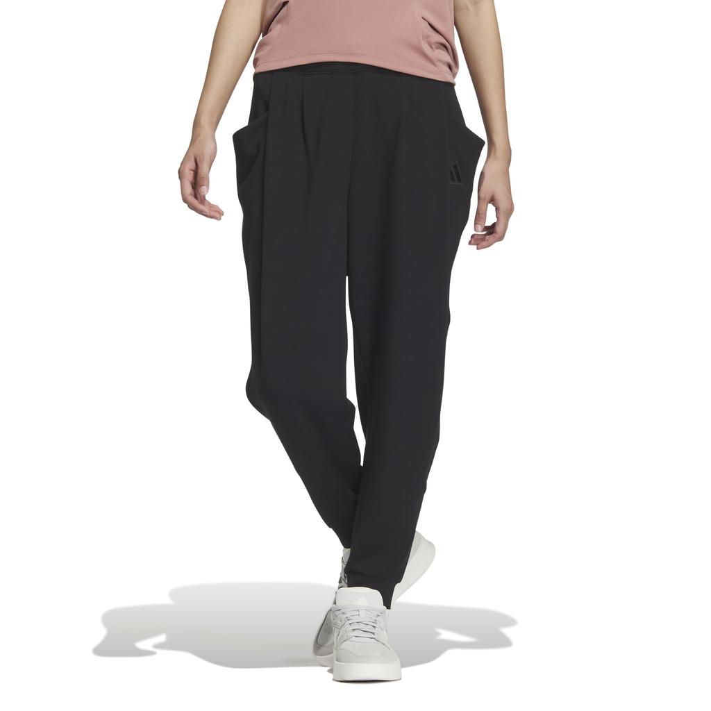 Adidas Lux AC Jogger Черные спортивные штаны, KQD76, Женские, (JN9992)