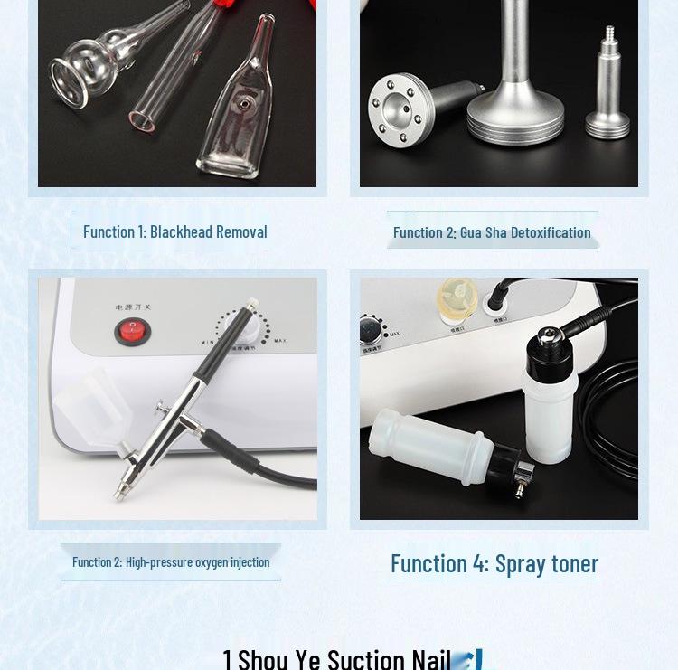 Multi-functional Blackhead Remover and Pore Cleaner with Gua Sha