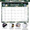 2026 Desk Calendar - 12 Months Calendar 2026, JAN.2026 - DEC.2026, 14.6" x 11.5", Desktop Calendar 2026 with Blank Blocks, Cutting Line, Corner