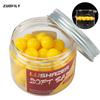 NEW 50pcs/bottle Corn Carp Floating Soft Fishing Lures Artificial Smell Round Baits Buoyancy Ball TPR Lure Chub Swimbait