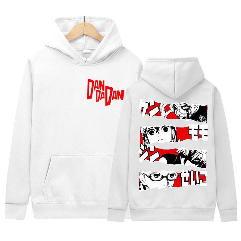 Anime Dandadan Okarun Dan Da Dan Graphic Hoody Men Women Clothing Fashion Harajuku Sweatshirt Casual Oversized Long Sleeve Hoody