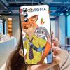 Аниме Zootopia Judy&Nick для Samsung Galaxy S24 S23 S22 S21 S20 FE S10 S10E Plus Ultra Pro Lite 5G черный мягкий чехол для телефона