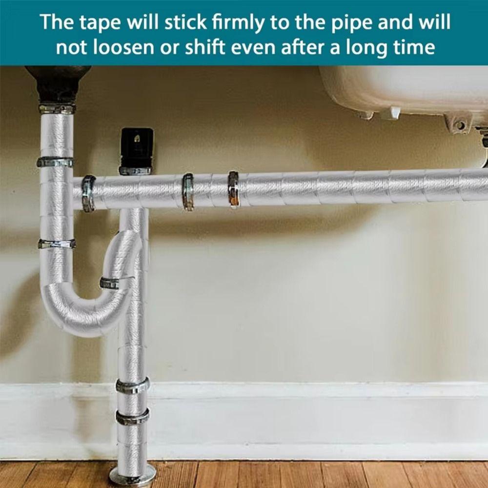 10M Outdoor Foam Waterproof Keep Warm Pipes Tape For Winter Freeze Protection