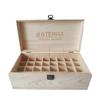 Для doTERRA 32 ячейки Деревянная коробка для эфирных масел Натуральное дерево Ароматерапия Деревянная коробка Органайзер для хранения сокровищ и украшений Ручная работа