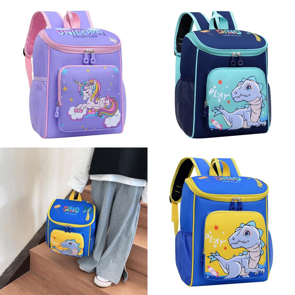 Cute Nylon Children Backpack 2024 Breathable Lightweight Boys Girls School Bag