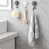 Storage Hook Reusable Punch-free Strong Suction Cup Hook Space-saving Wall Hook for Bathroom Kitchen