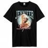 Усиленная унисекс футболка для взрослых Jennifer Lopez