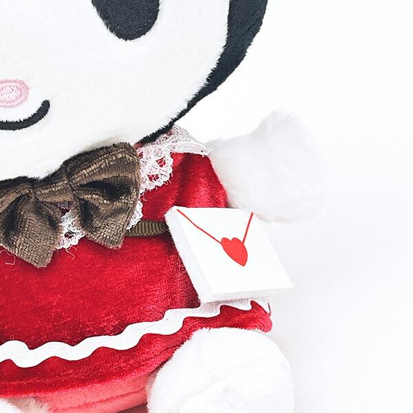 Sanrio Kuromi Lovely Love Letter Plush (S) Sanrio