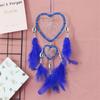 Love Heart Home Decoration Ornaments Wind Chimes Feather Car Interior Dream Catcher