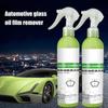 Glass Oil Film Remover Foam Car Window Cleaner Paste 300ml Glass Oil Film Cleaner Foam Spray For Auto Windows Windshield Cleaner