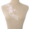 Beaded Embroidery Flower Appliques Lace Clothing Applique Evening Dress Clothing Patches  Women