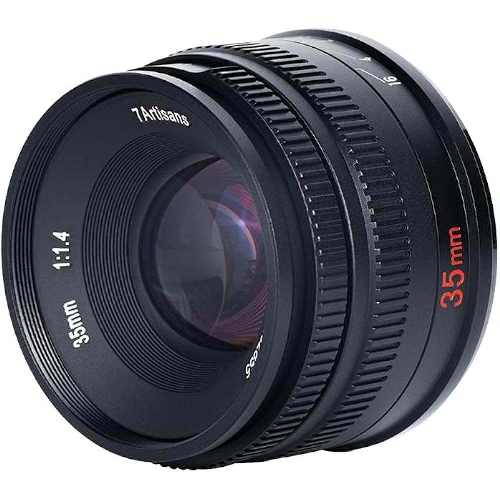 7artisans 35mm F1.4 II RF Mount APS-C Объектив с фиксированным фокусным расстоянием (Оригинальный отечественный продукт, 2 года гарантии...