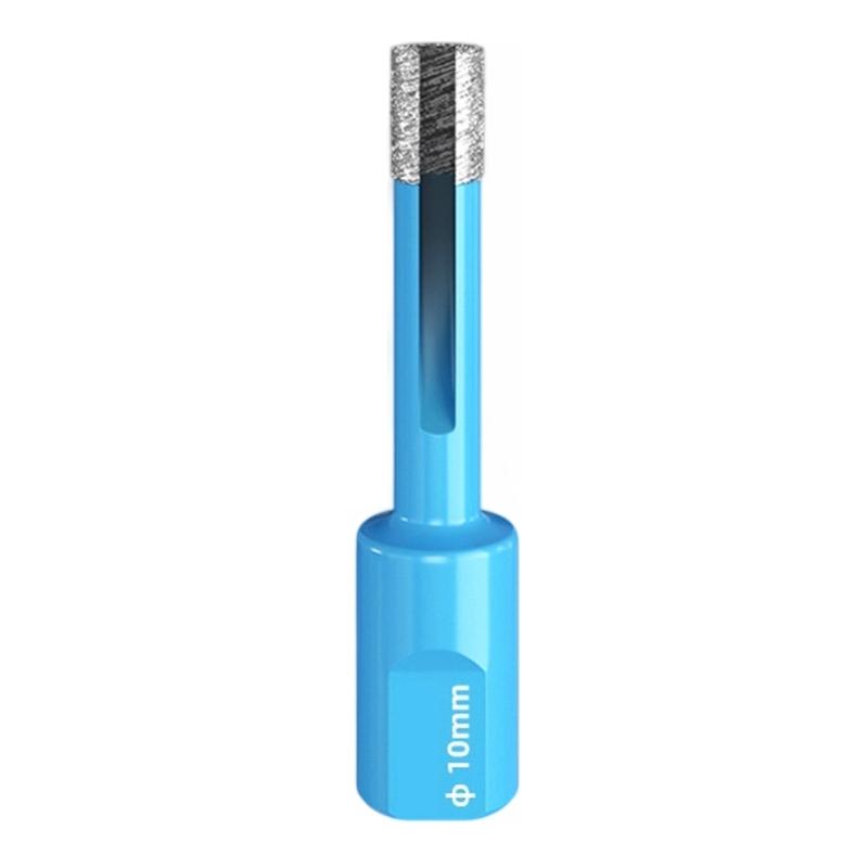 652F Thickened Diamantine Tip Grinder Hole Cutter 5 Segment Blade Design Reduced Vibration Clean Cutting for Glass Tile