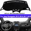 Car Dashboard Cover Dash Mat Anti-Sun For Jeep Renegade 2015 2016 2017 2018