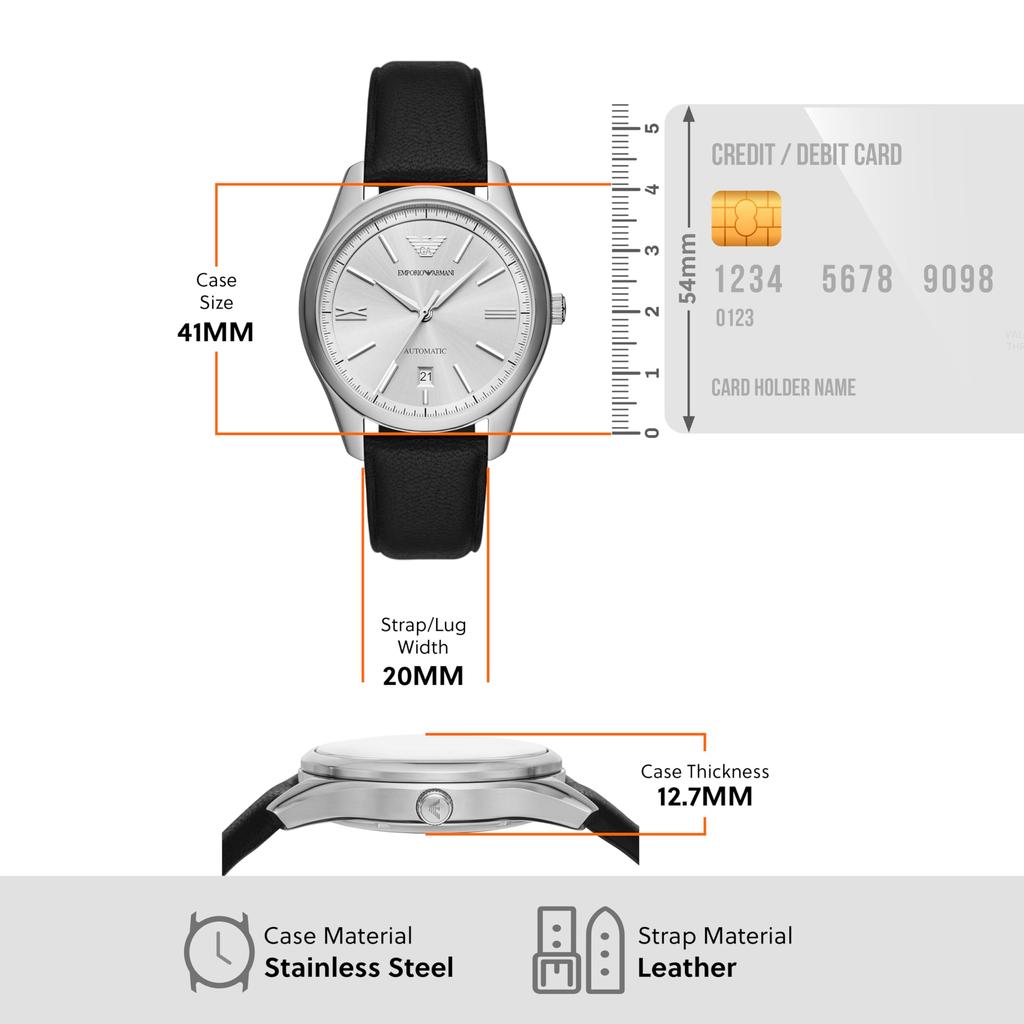 Часы NA AR60077 Black [Emporio Armani] Мужские