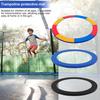 8/10/12FT Trampoline Replacement Safety Pad UV Resistant Waterproof PVC Trampoline Edge Protector Round Spring Cover Trampoline Accessories