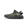 Оригинальные Yeezy Boost 350 V2 Устойчивые к истиранию Устойчивые к истиранию Низкие повседневные кроссовки Унисекс Черно-зеленые ID4811(Команда373-)
