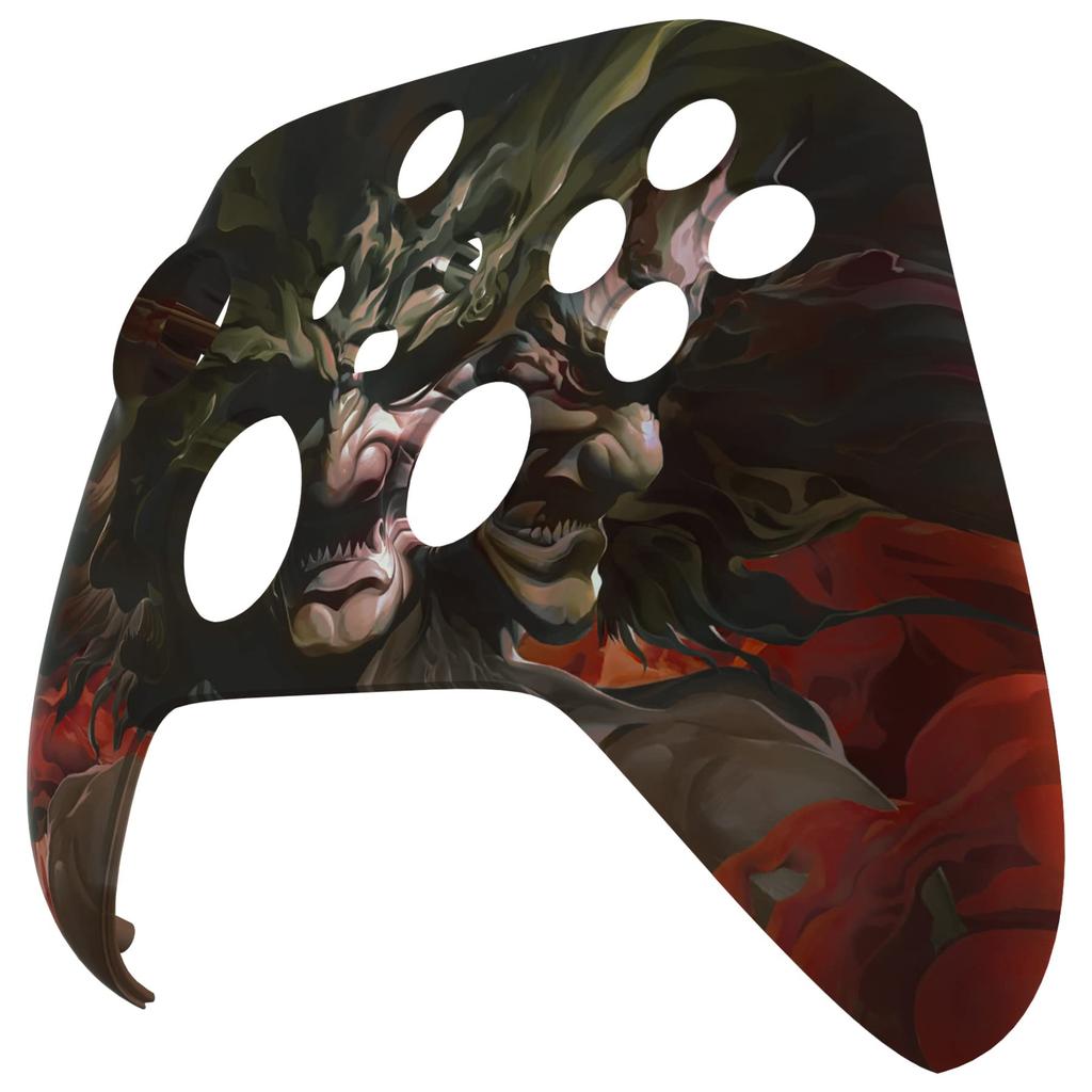 Кастомная передняя крышка корпуса для Xbox Series, лицевая панель для Xbox Series и Xbox Core, не для контроллеров eXtremeRate X/S, с покрытием софт-тач X/S (контроллер