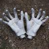 Two Piece Set Of Halloween Witch Hands, Halloween Real Person Sized Plastic Fake Human Hands, Party Horror Props, Halloween Decorations