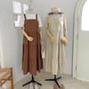New ArrivalS Open Run Women S Dihokka Long dreSS Frill Cankang Cotton