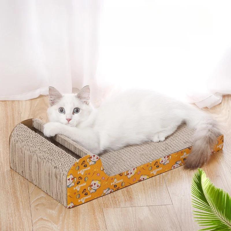 Pet Cat Scratching Board Cat Cardboard Mat Scraper Grinding Claw Toys for Cat Scratcher Cat Furniture Protector Cat Accesorios