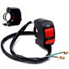 7/8" 22Mm Twist Throttle Accelerator Soft Rubble Handle Grip Cable Kit For 50Cc 90Cc 110Cc 125Cc 4-Stroke SSR Coolster Apollo CRF50 Roketa