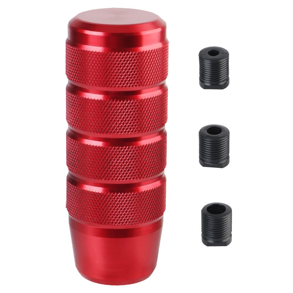 Ручка переключения передач для механической коробки передач 95 мм, универсальная, алюминиевая, с насечкой, ручка рычага переключения передач, новый стиль, нескользящая