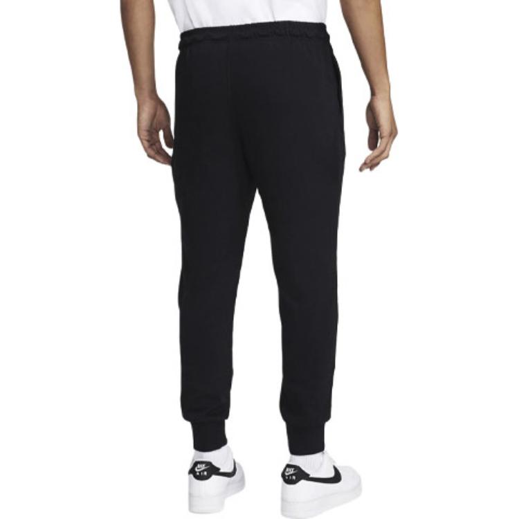 Nike Однотонные мужские джоггеры с логотипом и завязками, черные FQ4331-010