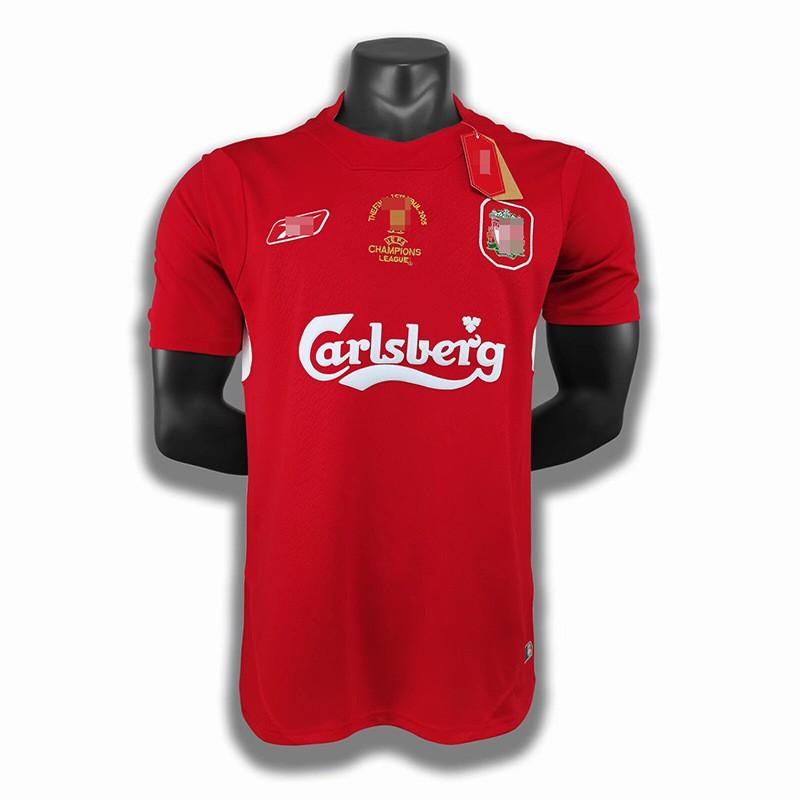 Liverpool Retro Football Jersey 1995-96 Home Long Sleeve 8 Gerrard Torres Owen Soccer Shirt Men Women