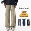 JEEP SPIRIT Men's Loose Straight Casual Sports Pants