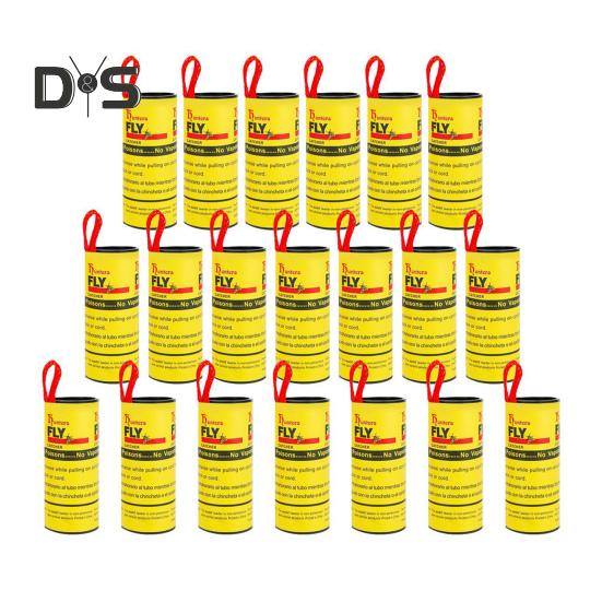 20/40 шт. липкая лента-ловушка для мух с гвоздем, двухсторонняя, с сильным клеем, для подвешивания в помещении и на улице, для ловли мелких летающих животных, мошек, плодовых мух, полоска-лента