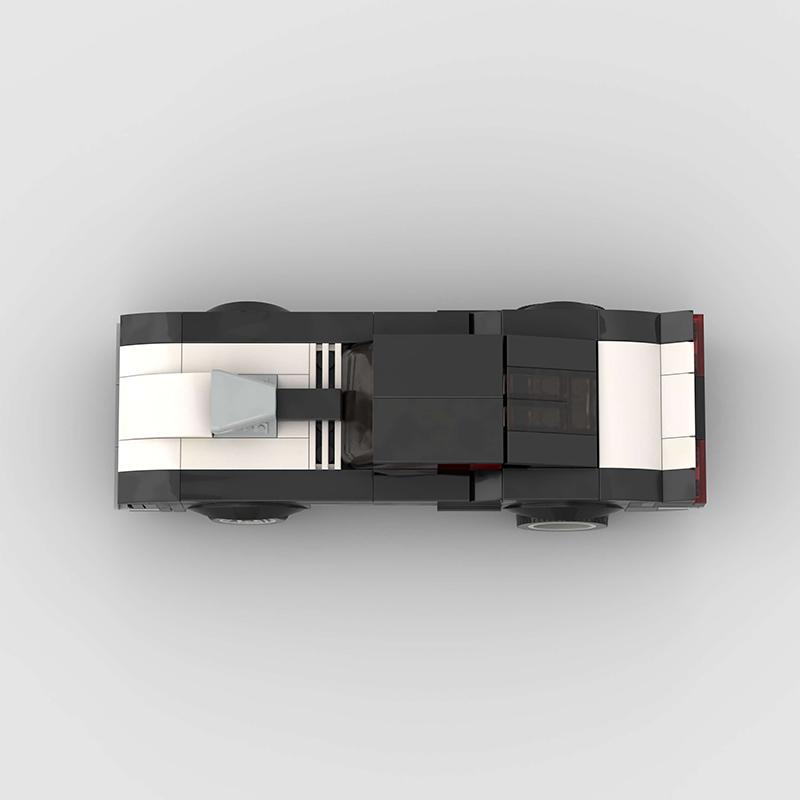 Z28 MOC Скоростной Автомобиль Супер Гоночный Транспорт Модель Строительный Блок Гоночный Раллийный Спортивный Кирпич Camaro Игрушка Рождественский Подарок Городской Технический