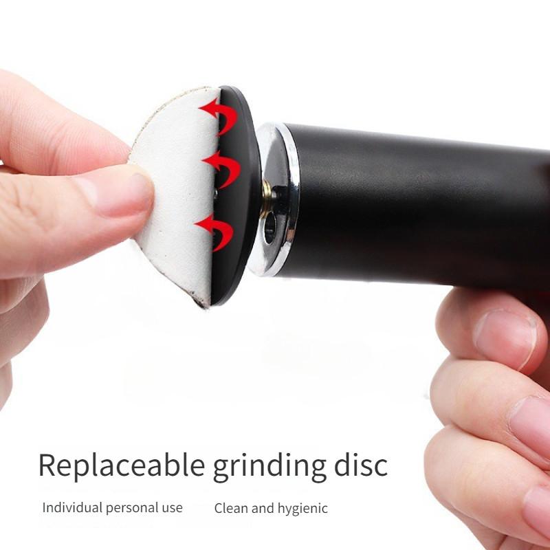 Прибор для полировки кожи стоп, портативная электрическая пилка для удаления мозолей, профессиональная машинка для ухода за ногтями и стопами