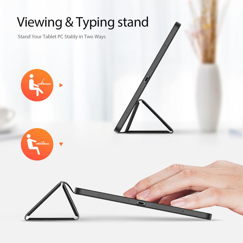 Чехол для Xiaomi Pad 7 Ultra DUX DUCIS Серия Domo Тройная подставка Кожаный чехол для планшета