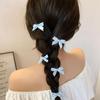 1PC Ribbon Bowknot Hair Clips Mini Multicolor Barrette Ballet Bow Hairpin  Girls