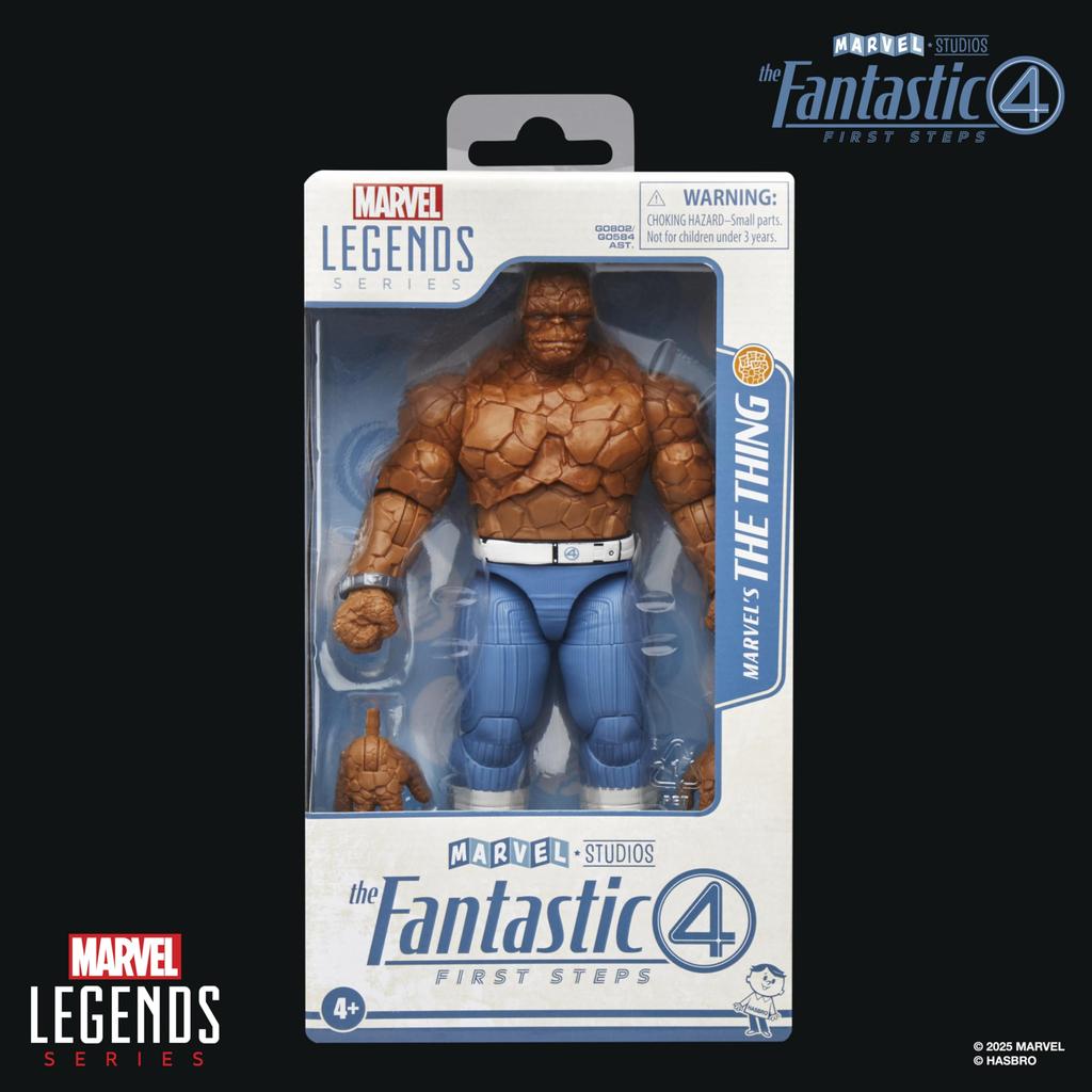 Hasbro Marvel Legends Series Marvel Существо Первый фильм Бен Гримм Коллекционная 15-сантиметровая фигурка Игрушка G0802 Аутентичный "Шаг Фантастической Четверки"