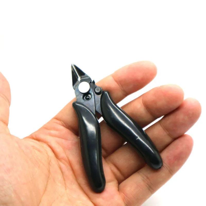 3.5 Inch Small Scissors with Lock Electronic Pliers Diagonal Pliers