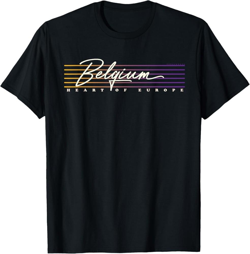 Retro Style Belgium T-Shirt Unisex T-Shirt