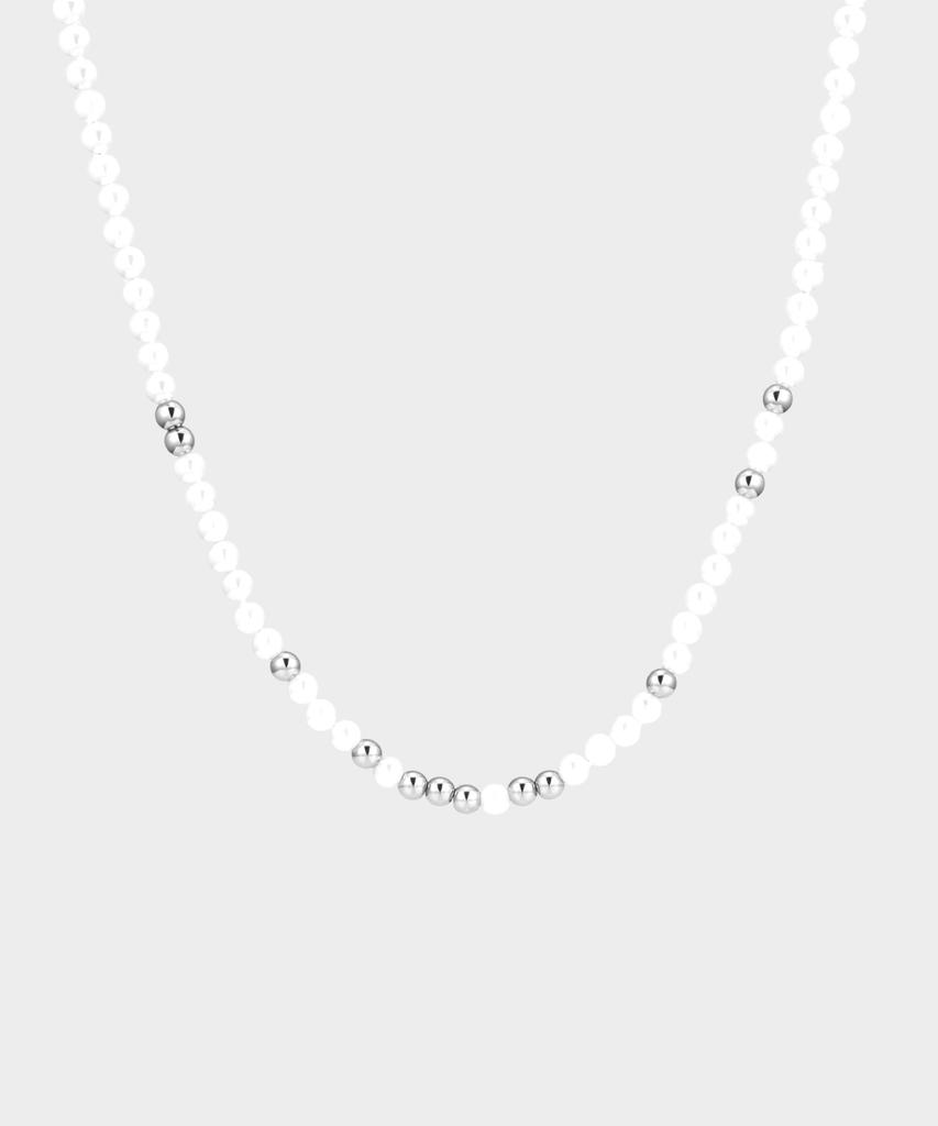 Ожерелье с шариком Maz Steel Pearl Metal