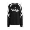 adidas Женская футболка в спортивном стиле, длинный рукав, серия JY7638