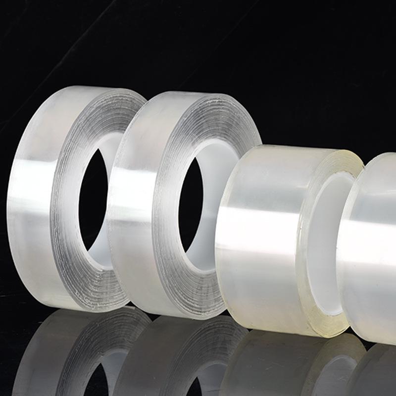 Ультратонкий прозрачный наноклей: Многоразовый, двусторонний, с сильным клеем