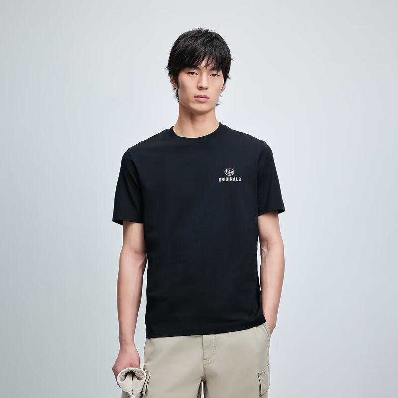 Мужская хлопковая футболка с принтом Jack & Jones 226201185