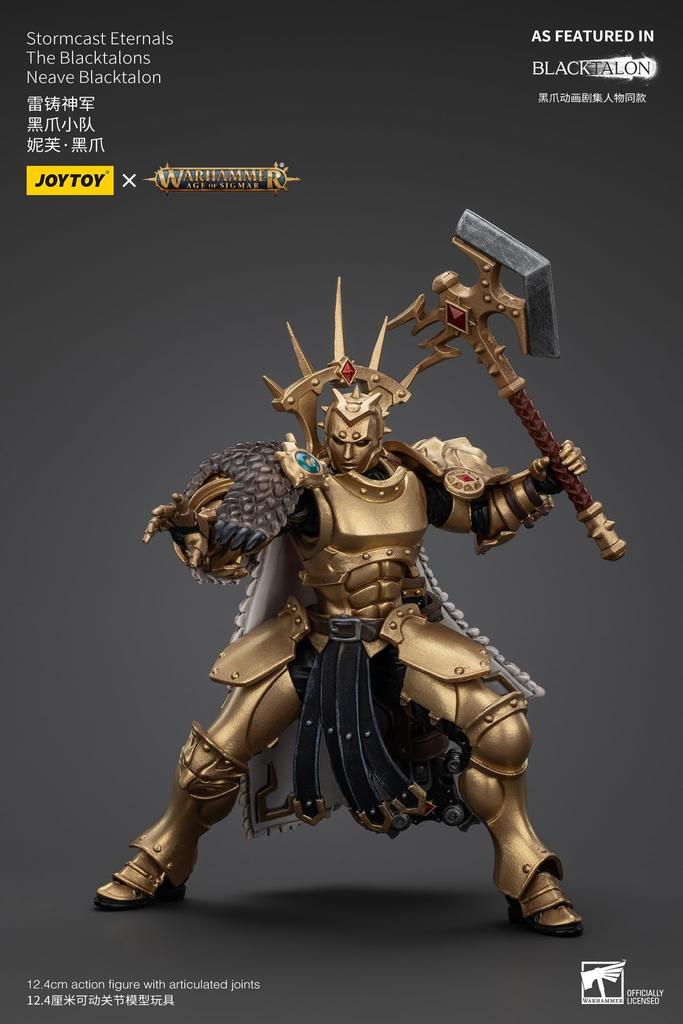 JOYTOY Warhammer Stormcast Eternals Черный коготь Неве Черный коготь Масштабная фигурка 1/18 (Собранный)