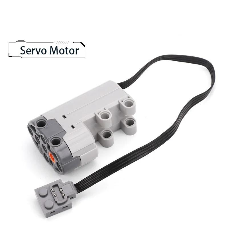 Remote Control Electric Motor Car Set Battery Box/ Switch /Led Light/ Power Function Moc Building Blocks Motor Toys For Kids